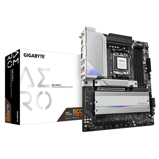 Imagen de MOTHERBOARD GIGABYTE B650 AERO G AM5 DDR5 ATX WIFI 6E