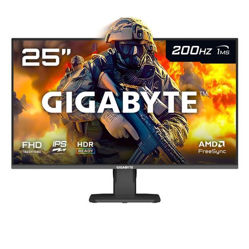 Monitor GIGABYTE GS25F2 25 pulgadas IPS Full HD 200Hz gaming