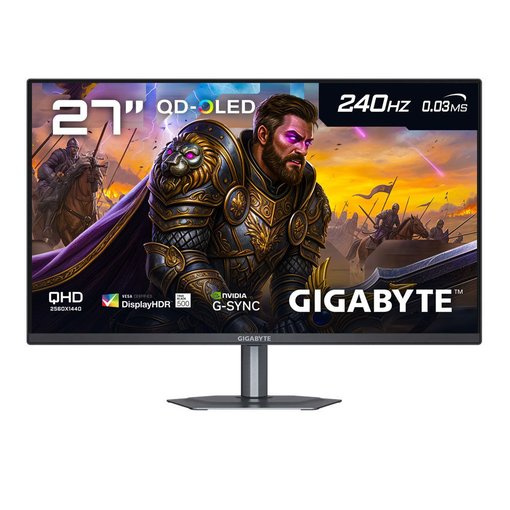 Monitor GIGABYTE GO27Q24 27 pulgadas QD-OLED QHD 240Hz Gaming