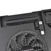 Imagen de COOLER PARA NOTEBOOK THERMALTAKE MASSIVE S14 15" 140MM USB NEGRO CL-N015-PL14BL-A