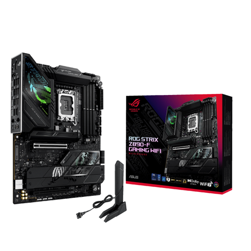 Imagen de MOTHERBOARD ASUS ROG STRIX Z890-F GAMING WIFI LGA1851 DDR5 ATX