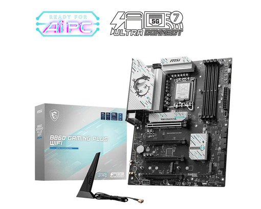Imagen de MOTHERBOARD MSI B860 GAMING PLUS WIFI LGA1851 DDR5 ATX WIFI 7