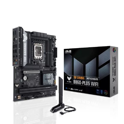Imagen de MOTHERBOARD ASUS TUF GAMING B860-PLUS WIFI LGA1851 DDR5 ATX