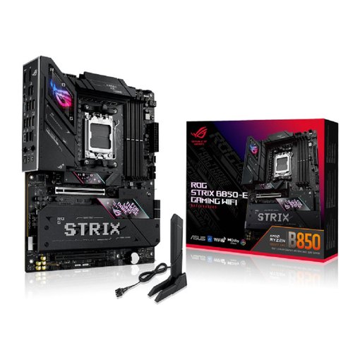 Imagen de MOTHERBOARD ASUS ROG STRIX B850-E GAMING WIFI AM5 DDR5 ATX WIFI 7 PCIE 5.0