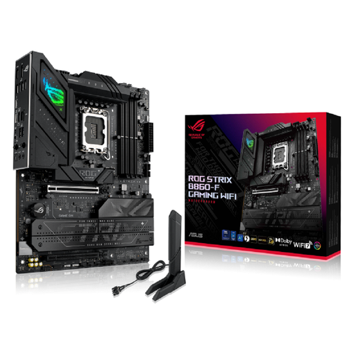 Imagen de MOTHERBOARD ASUS ROG STRIX B860-F GAMING WIFI LGA1851 DDR5 ATX