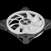 Imagen de FAN COOLER CORSAIR ICUE QL120 RGB 120MM PWM BLACK 3 PACK CO-9050098-WW
