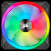 Imagen de FAN COOLER CORSAIR ICUE QL120 RGB 120MM PWM BLACK 3 PACK CO-9050098-WW