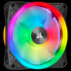 Imagen de FAN COOLER CORSAIR ICUE QL120 RGB 120MM PWM BLACK 3 PACK CO-9050098-WW