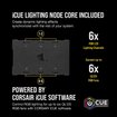 Imagen de FAN COOLER CORSAIR ICUE QL120 RGB 120MM PWM BLACK 3 PACK CO-9050098-WW