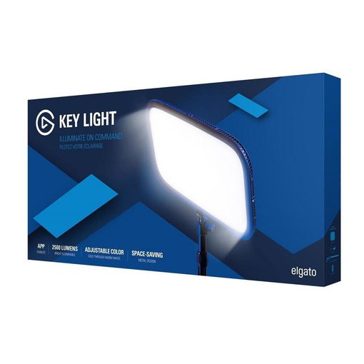 Imagen de LUZ ELGATO KEY LIGHT LED 2800 LÚMENES WIFI CON MASTER MOUNT 10GAK9901