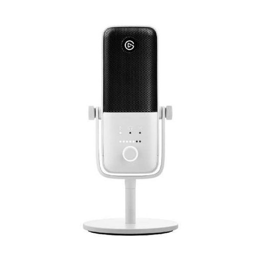 Imagen de MICRÓFONO ELGATO WAVE:3 MK.1 WHITE USB CONDENSADOR CARDIOIDE 24-BIT 96KHZ 10MAB9911