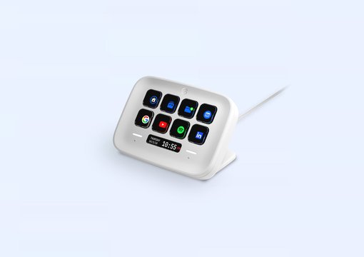 Imagen de STREAM DECK ELGATO NEO 8 TECLAS LCD INFOBAR TOUCH POINTS USB-C 10GBJ9901