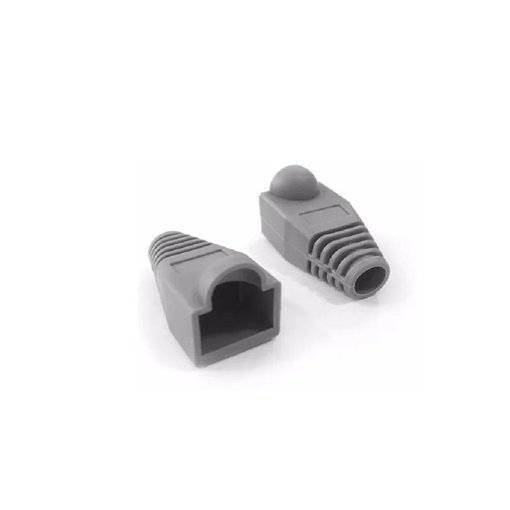 Capuchón de goma gris para conector RJ45 Ethernet