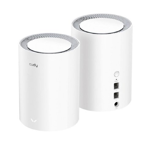 Sistema Mesh Cudy M3000 AX3000 Wi-Fi 6 2 Pack blanco