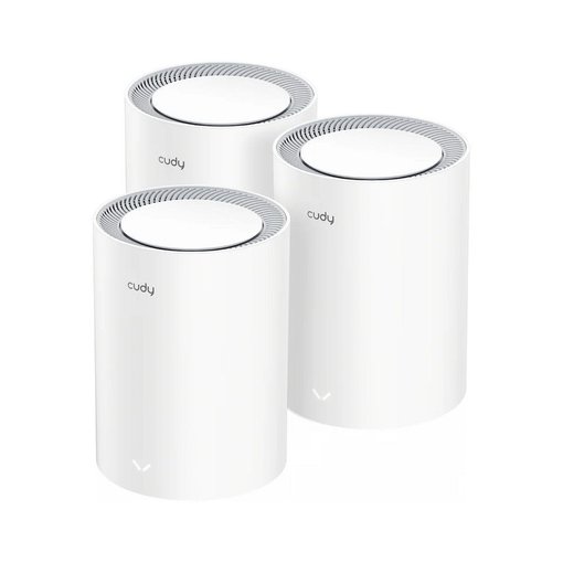 Sistema Mesh Cudy M3000 AX3000 Wi-Fi 6 3 Pack blanco