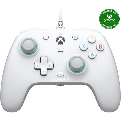 Joystick GameSir G7 SE blanco con Hall Effect para Xbox y PC