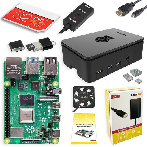 Mini PC CanaKit Raspberry Pi 4 Model B 4GB RAM