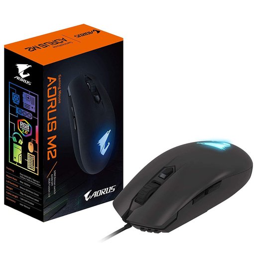 Mouse gaming Gigabyte AORUS M2 6200 DPI RGB Fusion