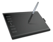 Imagen de TABLETA GRAFICA HUION NEW 1060 PLUS 10" 8192 NIVELES 12 TECLAS PROGRAMABLES BLACK