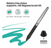 Imagen de TABLETA GRAFICA HUION NEW 1060 PLUS 10" 8192 NIVELES 12 TECLAS PROGRAMABLES BLACK