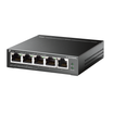 Imagen de SWITCH TP-LINK TL-SG105MPE 5 PUERTOS GIGABIT 4 POE+ 120W EASY SMART VLAN QOS