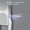 Imagen de EXTENSOR WIFI TP-LINK RE655BE BE9300 WIFI 7 TRI-BAND 9.3GBPS 6GHZ MLO EASYMESH 2.5G