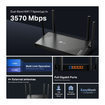 Imagen de ROUTER TP-LINK ARCHER BE220 BE3600 WIFI 7 DUAL BAND 3.6GBPS MLO EASYMESH GIGABIT
