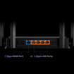 Imagen de ROUTER TP-LINK ARCHER BE220 BE3600 WIFI 7 DUAL BAND 3.6GBPS MLO EASYMESH GIGABIT