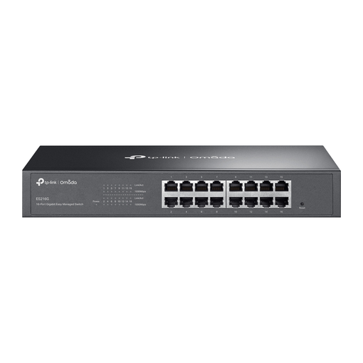 Imagen de SWITCH TP-LINK OMADA ES216G 16 PUERTOS GIGABIT EASY MANAGED VLAN QOS IGMP