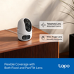 Imagen de CÁMARA TP-LINK TAPO C245D DOBLE LENTE 2K 3MP PAN/TILT WIFI VISIÓN NOCTURNA IA