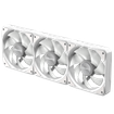 Imagen de KIT FAN GIGABYTE EZ CHAIN 120 ICE WHITE ARGB PWM 120MM X3 DAISY CHAIN GP-GBT EZFAN1203 ICE