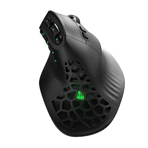 Mouse Vertical Solakaka E9 — diseño ergonómico, sensor óptico de alta precisión, 6 botones programables y conectividad inalámbrica 2.4 GHz