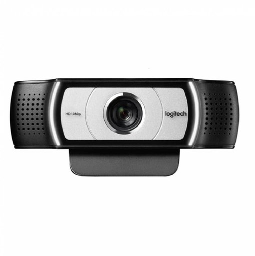 Cámara Web Logitech C930e Black — Full HD 1080p, lente gran angular, micrófonos duales y compatibilidad con plataformas de videoconferencia