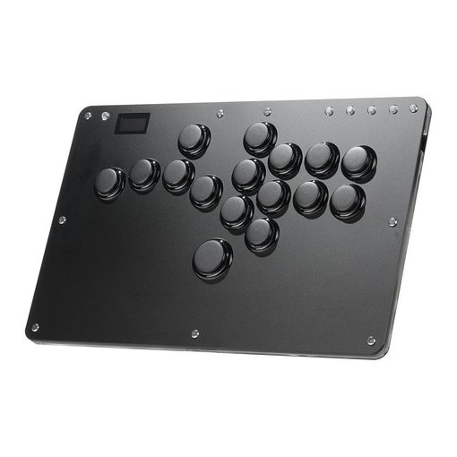 Haute 42 Controller Arcade R16 Black — mando arcade con joystick de precisión y botones mecánicos, diseño retro en acabado negro