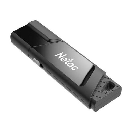 Pendrive Netac NT03U336S‑064G‑32BK — memoria USB 3.0 portátil de 64GB, diseño compacto y resistente para almacenamiento confiable