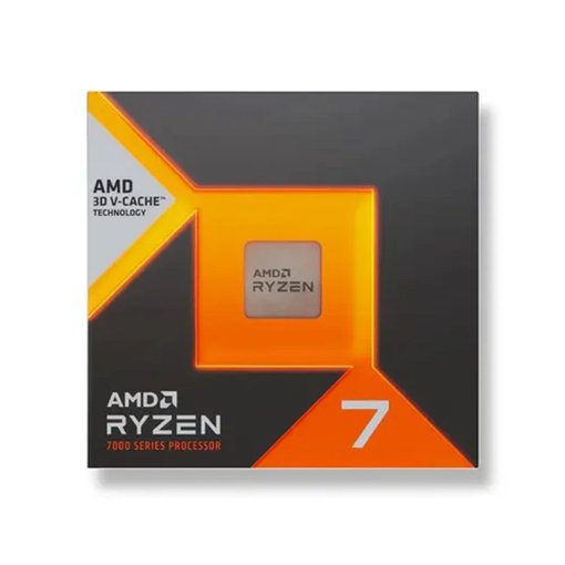 Procesador AMD Ryzen 7 7700X3D AM5 — CPU de 8 núcleos y 16 hilos con tecnología 3D V‑Cache, ideal para gaming y multitarea
