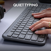 Imagen de TECLADO LOGITECH SIGNATURE SLIM K950 INALAMBRICO BLUETOOTH LOGI BOLT ESPAÑOL 920-012432
