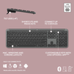 Imagen de TECLADO LOGITECH SIGNATURE SLIM K950 INALAMBRICO BLUETOOTH LOGI BOLT ESPAÑOL 920-012432