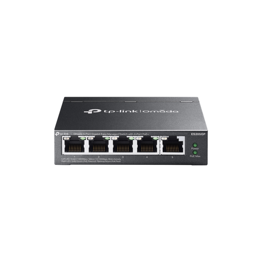 Imagen de SWITCH TP-LINK ES205GP 5 PUERTOS