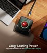 Imagen de MOUSE TRACKBALL NULEA INALAMBRICO ERGONOMICO BLUETOOTH 2.4GHZ DPI AJUSTABLE H02DD