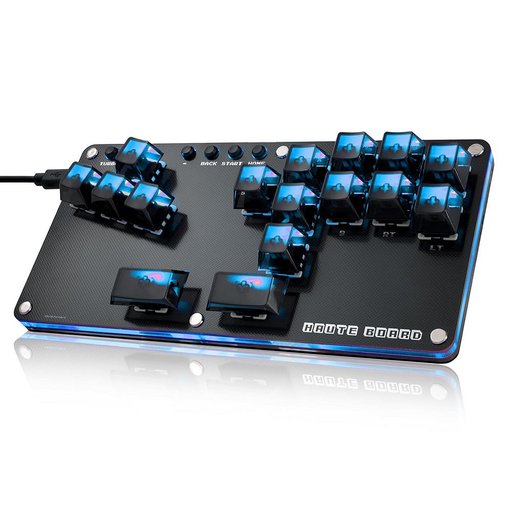 Imagen de ARCADE CONTROLLER HAUTE42 B16 LEVERLESS 16 BOTONES MECANICOS RGB HOT-SWAP PC PS4 SWITCH