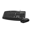 Combo Teclado y Mouse Genius Smart KM-200 USB Cableado 1000 DPI Negro