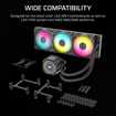 Water Cooler Corsair NAUTILUS 360 RS ARGB 360mm 3x120mm CW-9060093-WW