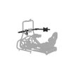 Imagen de KIT SOPORTE TRIPLE MONITOR FANATEC GT COCKPIT 32" A 55" VESA BLACK CRD-9060003-WW