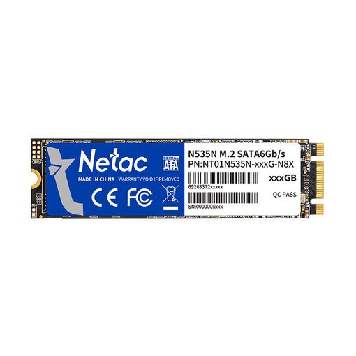 SSD NETAC N535N 2TB M.2 2280 SATA III NT01N535N-002T-N8X