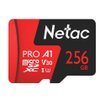 Imagen de MEMORIA MICRO SD NETAC P500 EXTREME PRO 256GB UHS-I V30 A1 NT02P500PRO-256G-R
