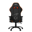 Imagen de SILLA GAMER GIGABYTE AORUS AGC310 ERGONOMICA RECLINABLE 160° 150KG BLACK ORANGE GP-AGC310