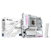 Imagen de MOTHERBOARD GIGABYTE B860M AORUS ELITE WIFI6E ICE LGA1851 DDR5 9200MT/S PCIE 5.0 WIFI 6E 2.5GBE WHITE M-ATX