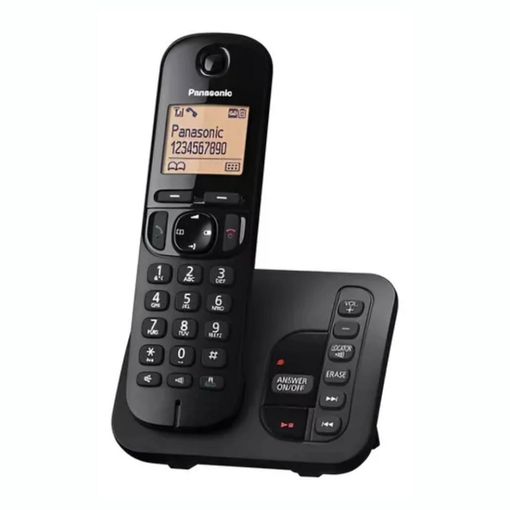 Imagen de TELEFONO INALAMBRICO PANASONIC KX-TGC220 DECT CONTESTADOR IDENTIFICADOR DE LLAMADAS