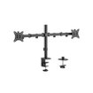 Imagen de SOPORTE BRATECK LDT66-C024 PARA 2 MONITORES 17" A 32" VESA 100X100 HASTA 9KG POR BRAZO